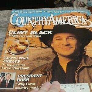 Clint Black - Country America Magazine- September 1990